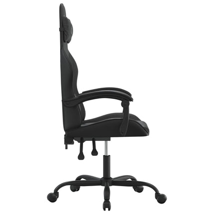 Gamingstol svart konstläder