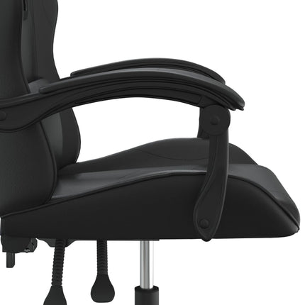 Gamingstol svart konstläder