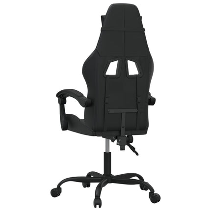 Gamingstol svart konstläder