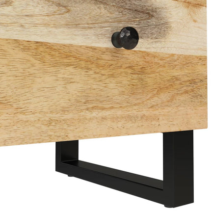 Skänk 2 delar 60x33x75 cm grovt mangoträ