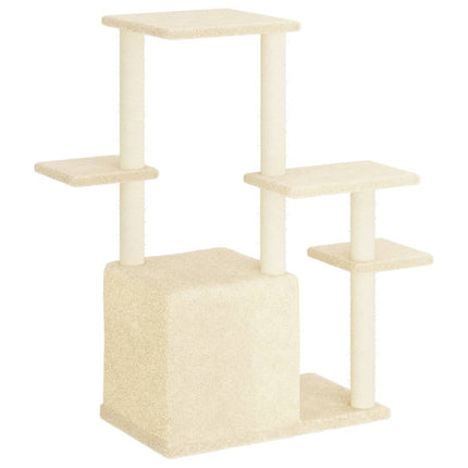 Klösträd med sisalpelare gräddvit 97,5 cm