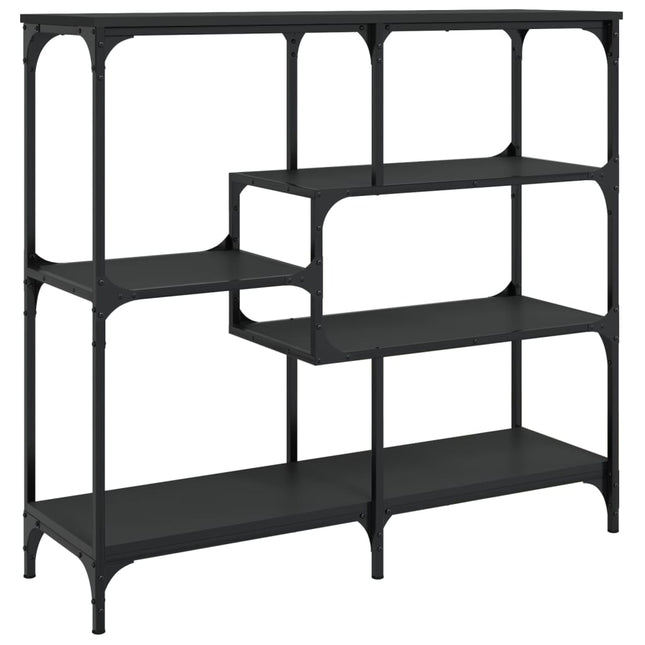 Konsolbord svart 103x32x95 cm konstruerat trä