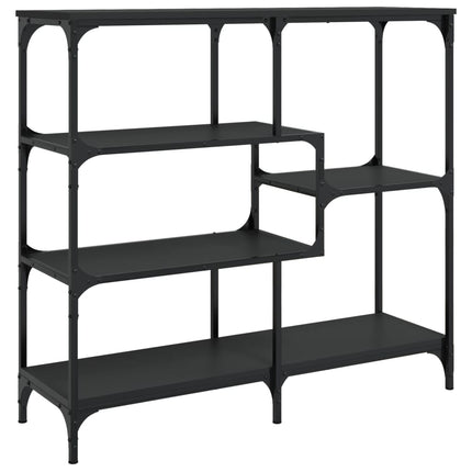 Konsolbord svart 103x32x95 cm konstruerat trä