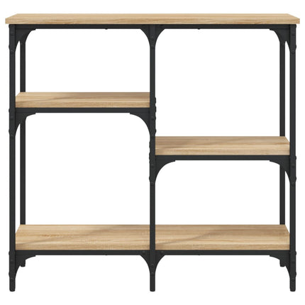 Konsolbord Sonoma Ek 80x29x75 cm Konstruerat trä