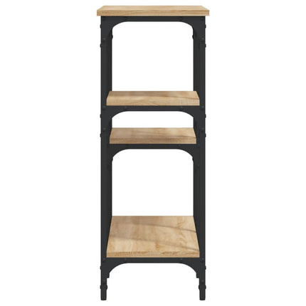 Konsolbord Sonoma Ek 80x29x75 cm Konstruerat trä