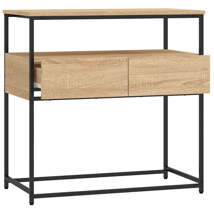 Konsolbord Sonoma Ek 75x40x75 cm Konstruerat trä