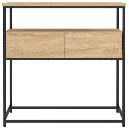 Konsolbord Sonoma Ek 75x40x75 cm Konstruerat trä