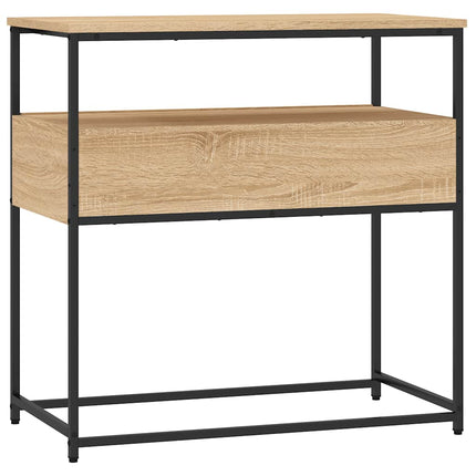 Konsolbord Sonoma Ek 75x40x75 cm Konstruerat trä