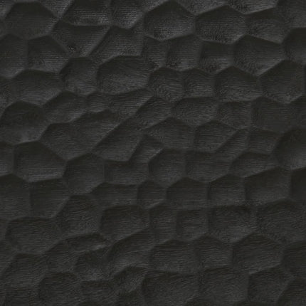 Sidoskåp svart 60x33x75 cm massivt mangoträ