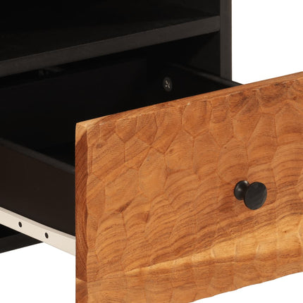 Tv-bänk 70x33x46 cm massivt akaciaträ