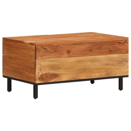 Soffbord 80x50x40 cm massivt akaciaträ