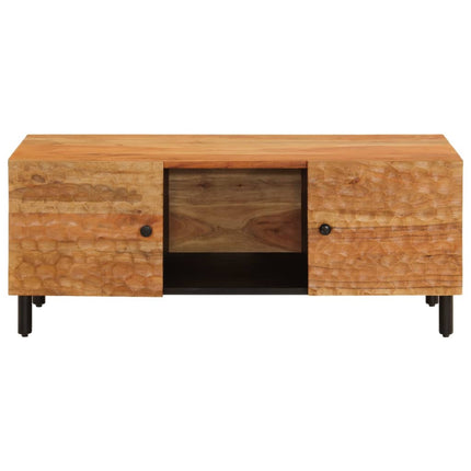 Soffbord 100x54x40 cm massivt akaciaträ