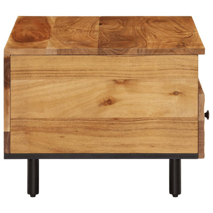 Soffbord 80x54x40 cm massivt akaciaträ