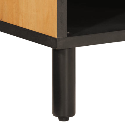 Sidoskåp 80x33x75 cm massivt akaciaträ