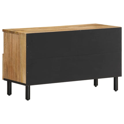 Tv-bänk 80x33x46 cm massivt mangoträ