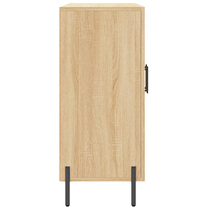 Skänk sonoma-ek 90x34x80 cm konstruerat trä