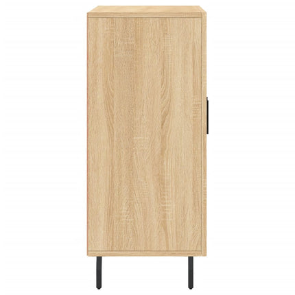 Skänk sonoma-ek 90x34x80 cm konstruerat trä