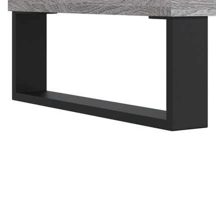 Skänk grå sonoma 90x34x80 cm konstruerat trä