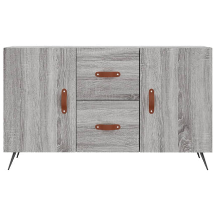 Skänk grå sonoma 100x36x60 cm konstruerat trä