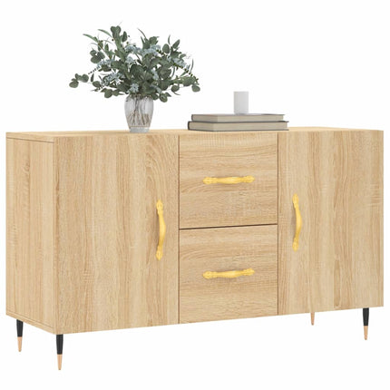 Skänk sonoma-ek 100x36x60 cm konstruerat trä