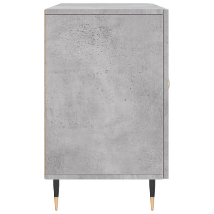 Skänk betonggrå 100x36x60 cm konstruerat trä