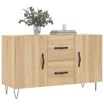 Skänk sonoma-ek 100x36x60 cm konstruerat trä