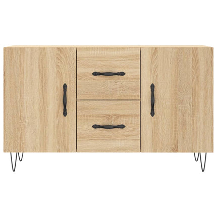 Skänk sonoma-ek 100x36x60 cm konstruerat trä