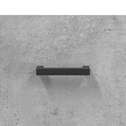 Skänk betonggrå 100x36x60 cm konstruerat trä