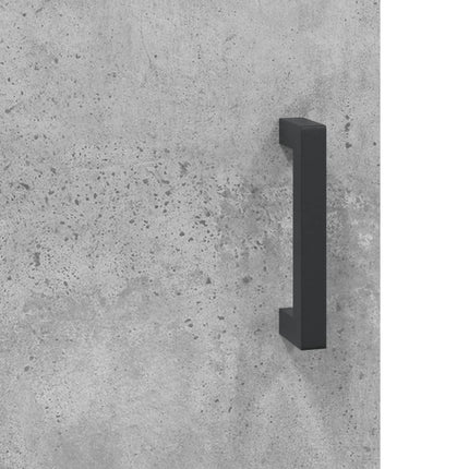 Skänk betonggrå 100x36x60 cm konstruerat trä