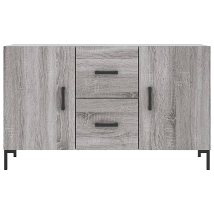 Skänk grå sonoma 100x36x60 cm konstruerat trä