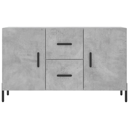 Skänk betonggrå 100x36x60 cm konstruerat trä
