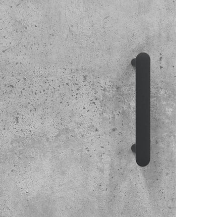 Skänk betonggrå 100x36x60 cm konstruerat trä