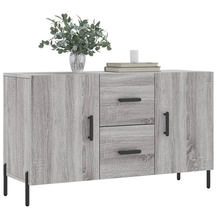 Skänk grå sonoma 100x36x60 cm konstruerat trä