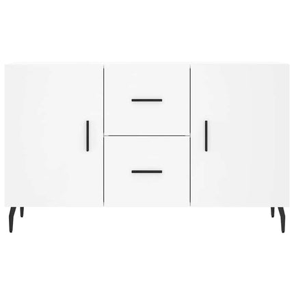 Skänk vit 100x36x60 cm konstruerat trä