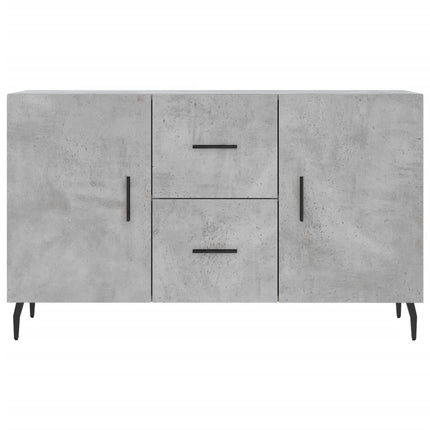 Skänk betonggrå 100x36x60 cm konstruerat trä