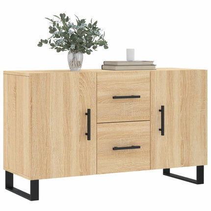 Skänk sonoma-ek 100x36x60 cm konstruerat trä