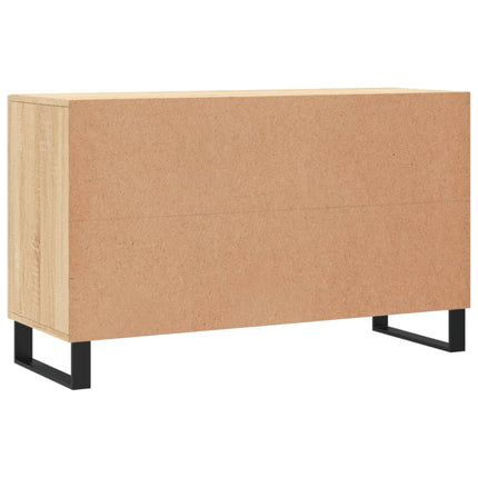 Skänk sonoma-ek 100x36x60 cm konstruerat trä