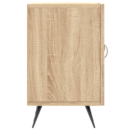 Tv-bänk sonoma ek 150x30x50 cm konstruerat trä