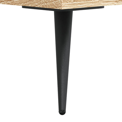 Tv-bänk sonoma ek 150x30x50 cm konstruerat trä