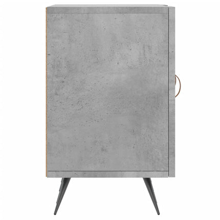 Tv-bänk betonggrå 150x30x50 cm konstruerat trä