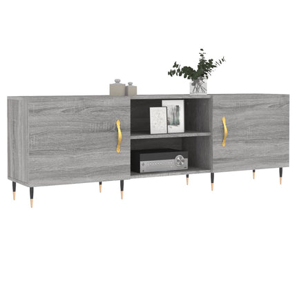 Tv-bänk grå sonoma 150x30x50 cm konstruerat trä