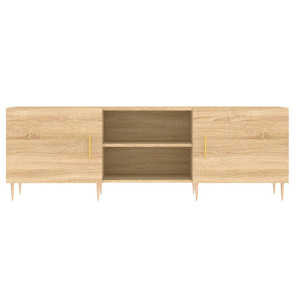 Tv-bänk sonoma ek 150x30x50 cm konstruerat trä