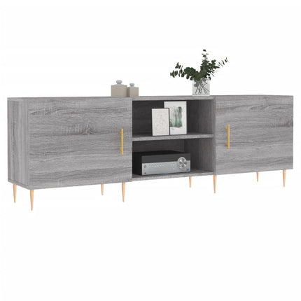 Tv-bänk grå sonoma 150x30x50 cm konstruerat trä