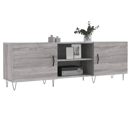 Tv-bänk grå sonoma 150x30x50 cm konstruerat trä