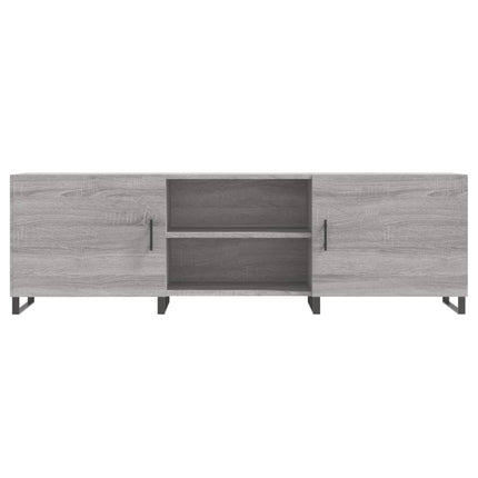 Tv-bänk grå sonoma 150x30x50 cm konstruerat trä