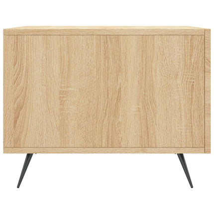 Soffbord sonoma-ek 50x50x40 cm konstruerat trä
