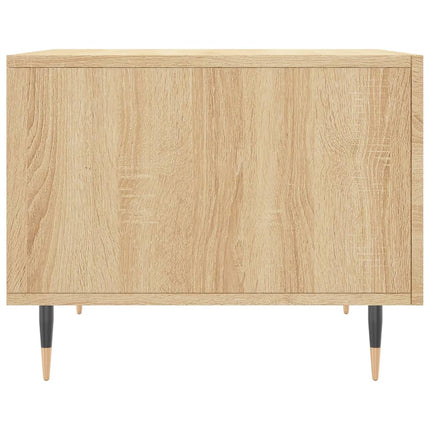 Soffbord sonoma-ek 50x50x40 cm konstruerat trä