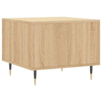 Soffbord sonoma-ek 50x50x40 cm konstruerat trä