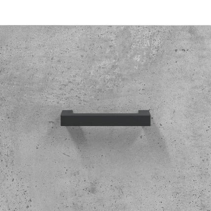 Soffbord betonggrå 50x50x40 cm konstruerat trä