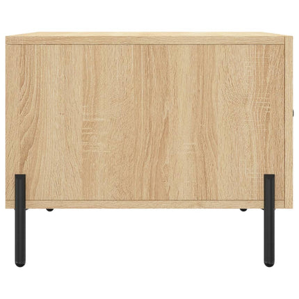 Soffbord sonoma-ek 50x50x40 cm konstruerat trä